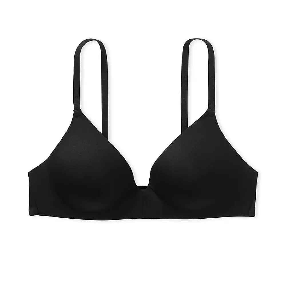 

Бюстгальтер Victoria's Secret Pink Wear Everywhere Wireless Push-up, черный