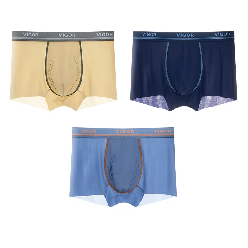 Детские трусы-боксеры из 3 предметов, Royal Blue Ice Blue Tea Green, MIIOW