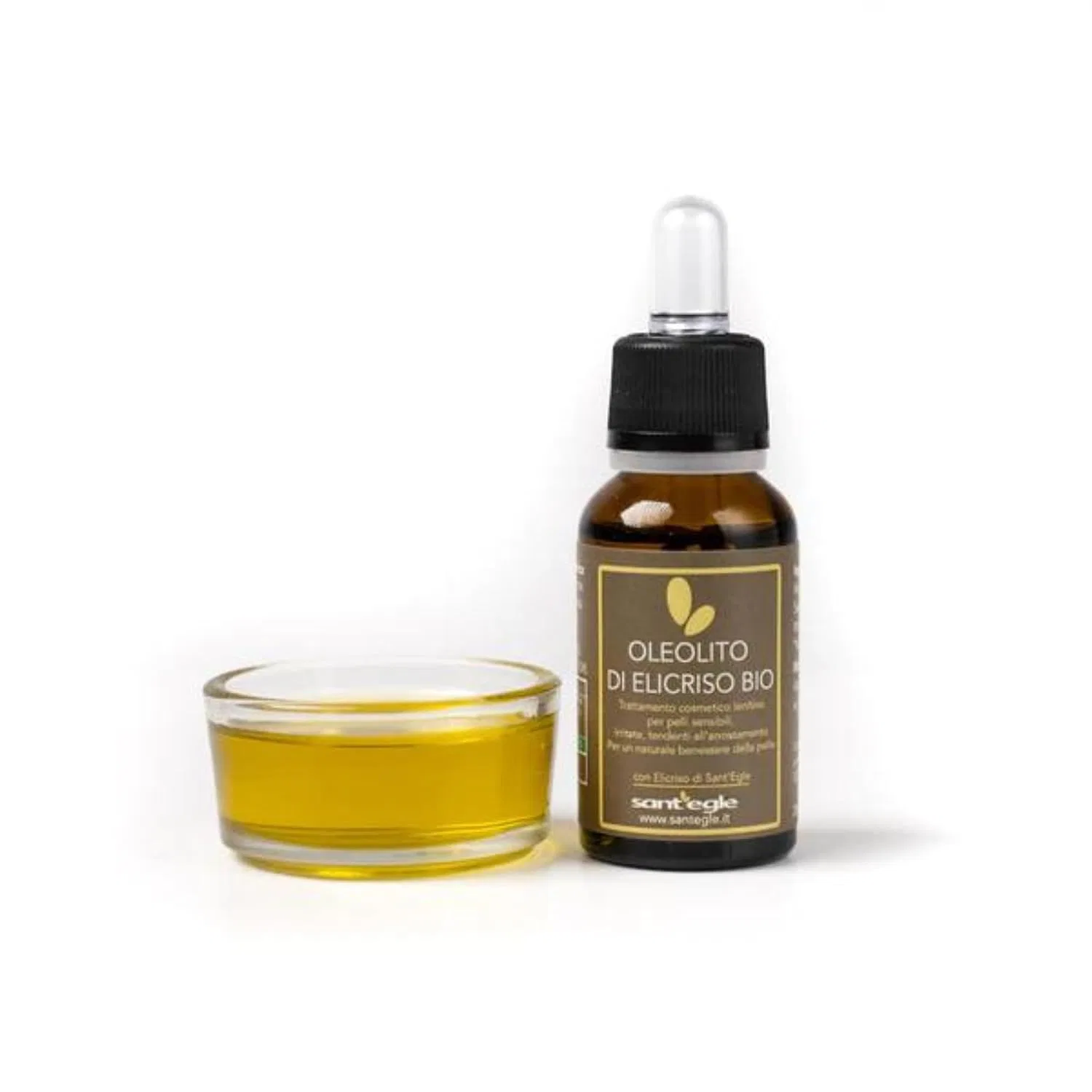 Масло для тела Helichrysus-Oleolyh Organic Cosmetic, Sant'Egle, набор 3 шт, 20 мл — фото 2