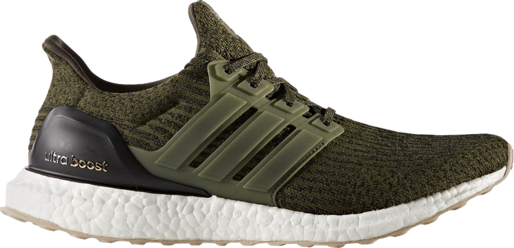 

Кроссовки Adidas UltraBoost 3.0 'Night Cargo', зеленый