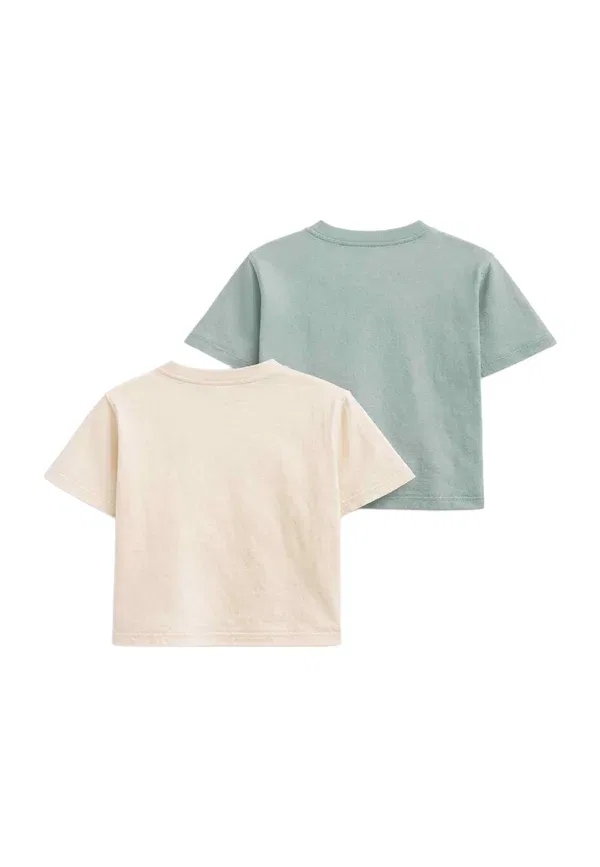 Комплект из 2 предметов: брюки спортивные из джерси 2 pack outfit set Marks & Spencer, neutral, нейтральный — фото 3