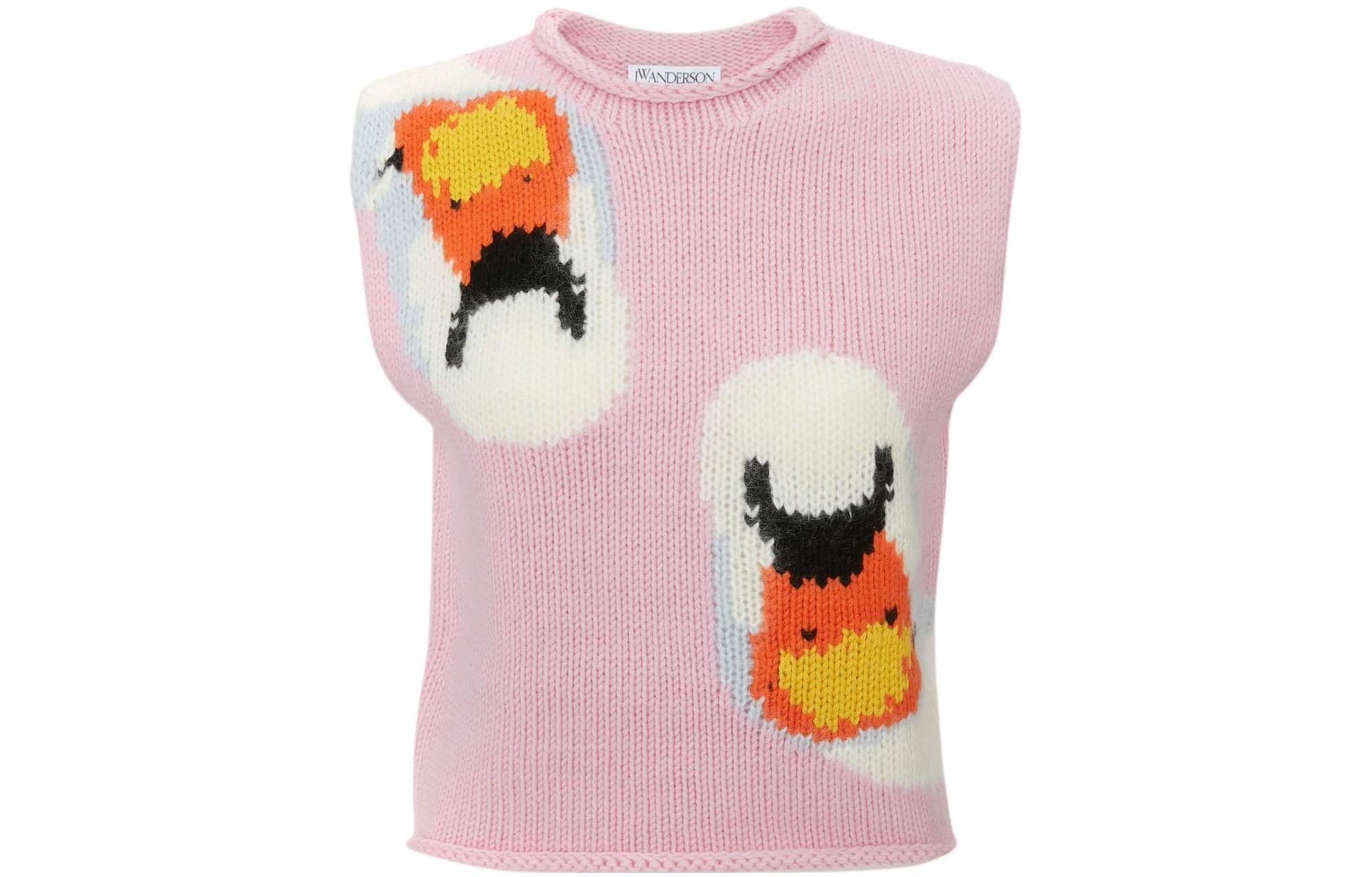 

Жилет унисекс светло-розовый JW Anderson