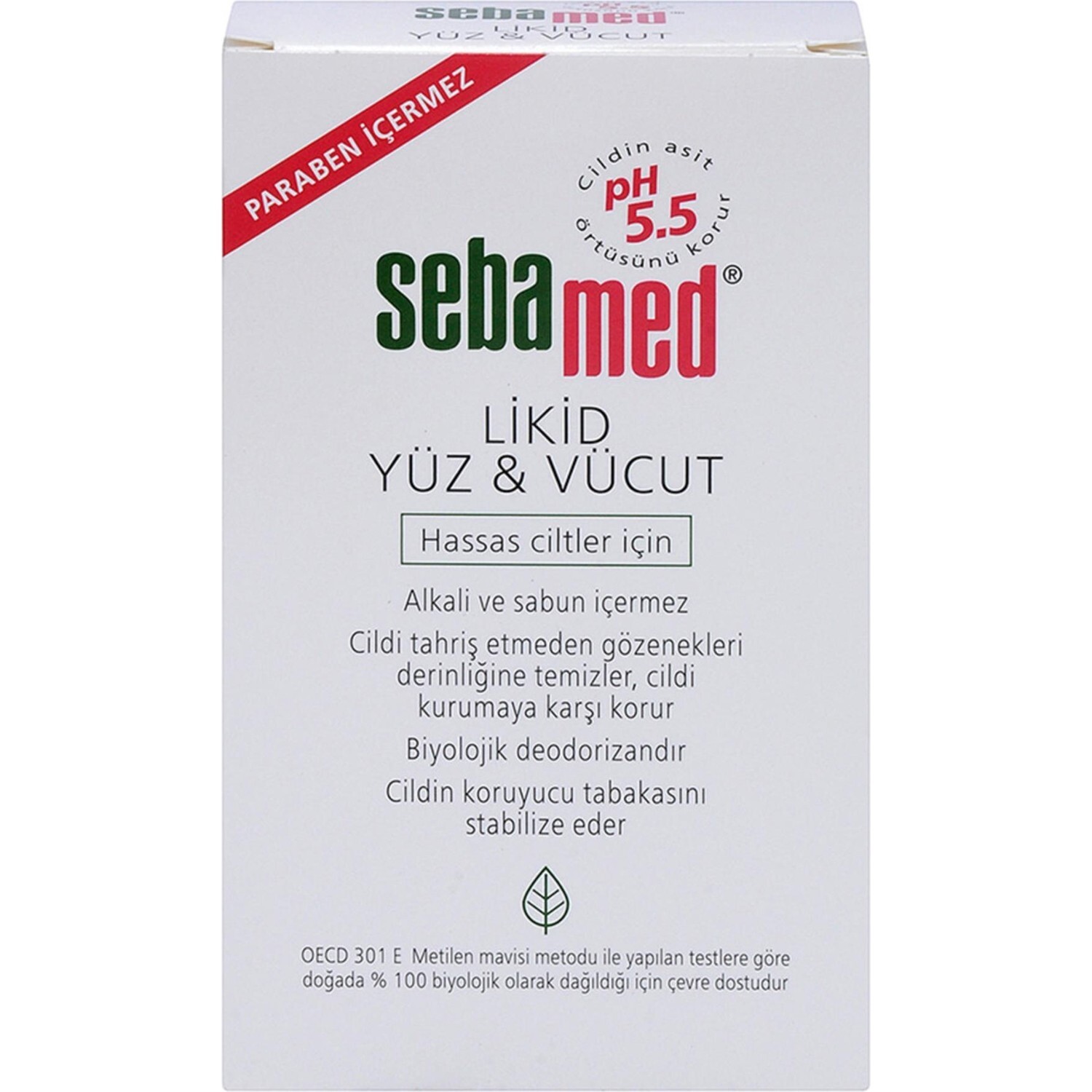 

Очищающее средство Sebamed Liquid для лица и тела, 200 мл