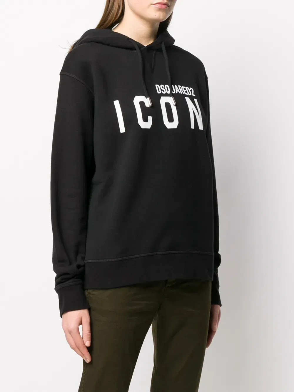 Худи Icon Dsquared2, черный — фото 3