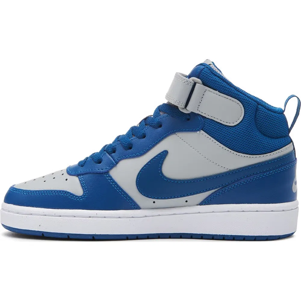Детские кроссовки Kids' Court Borough средней высоты Nike, Grey/Blue — фото 3