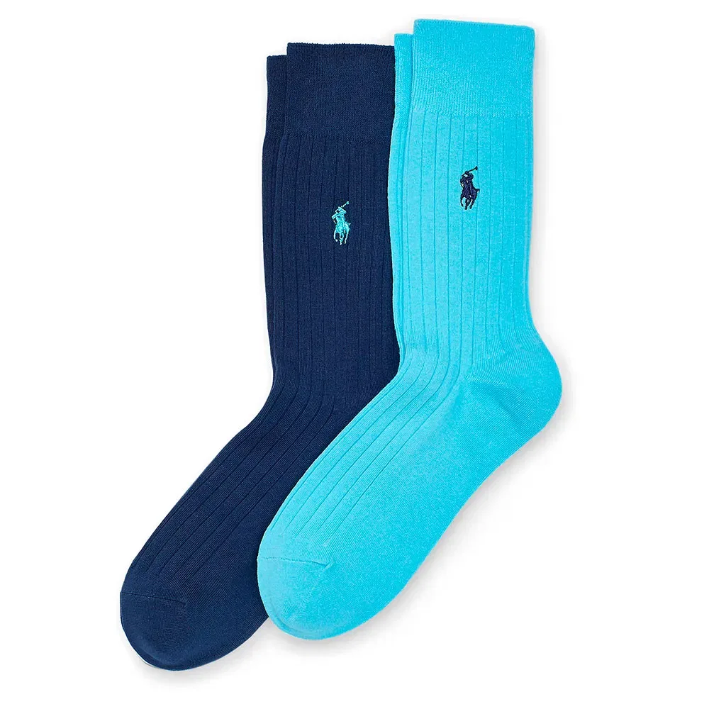 Мужские носки с логотипом Polo ralph lauren, Blue