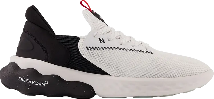 

Кроссовки New Balance Fresh Foam Roav Elite 'White Black', белый