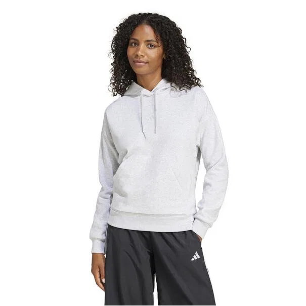 Женский свитшот с длинным рукавом Essentials Small Logo Adidas, Grau Hellgrau — фото 2