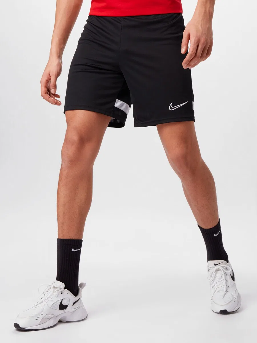 Спортивные брюки NIKE Regular Workout Pants 'Academy' черного цвета — фото 2
