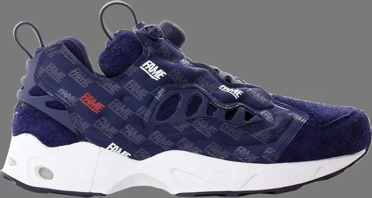 

Кроссовки hall of fame x instapump fury road Reebok, синий