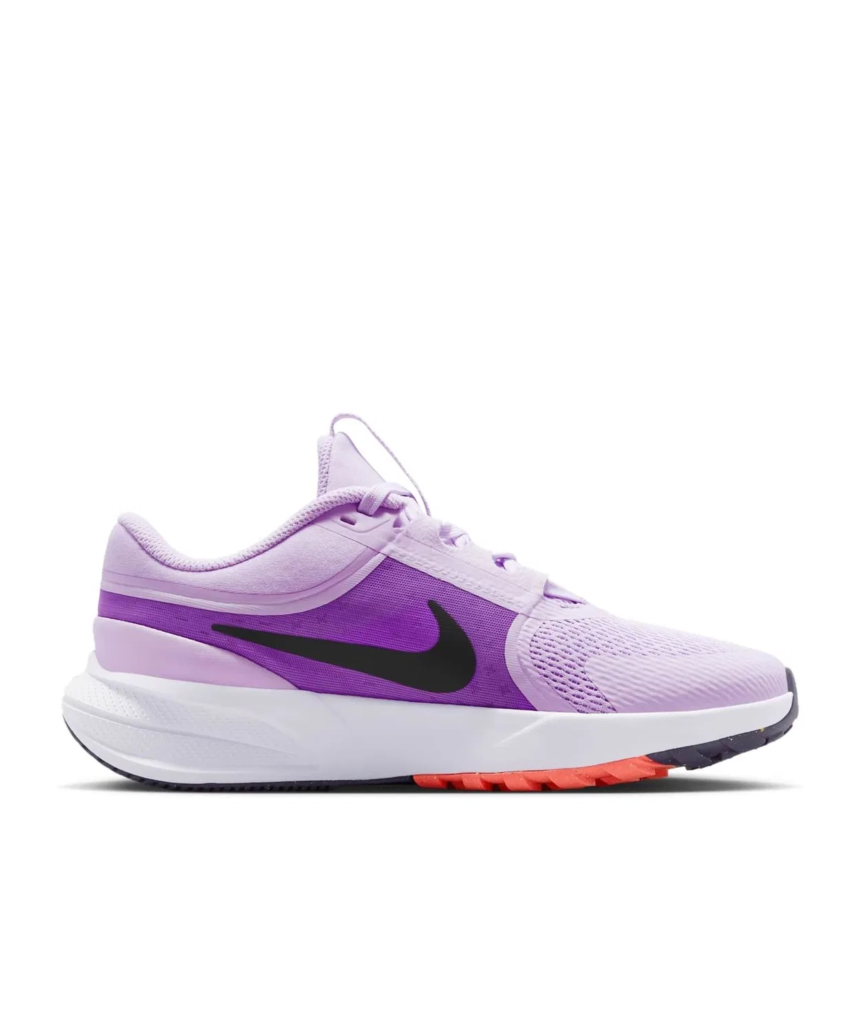 Детские кроссовки легкие с шнуровкой Star Runner 5 NIKE, Violet Mist — фото 3
