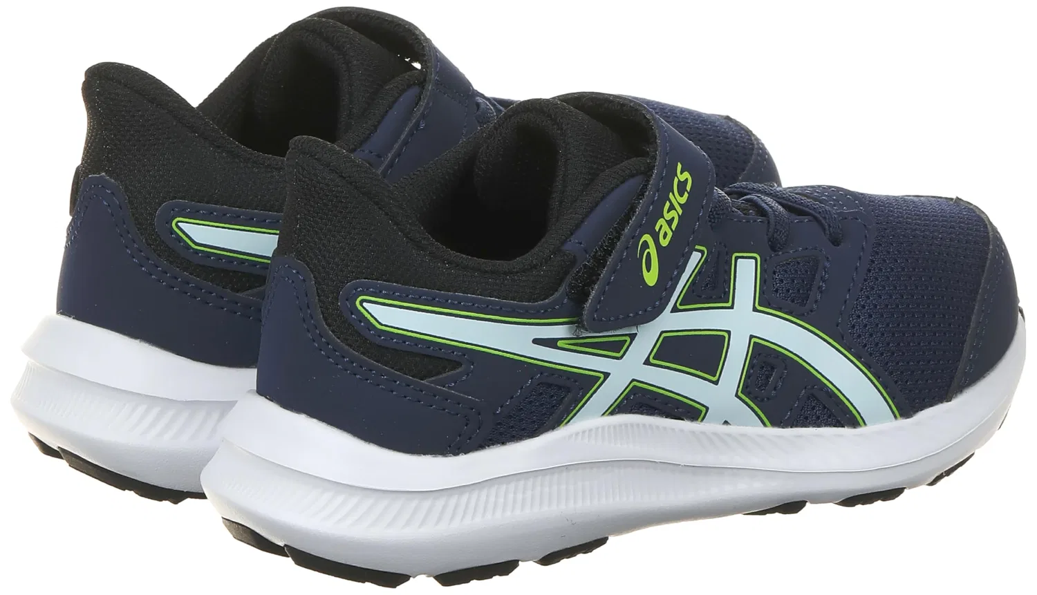 Детские кроссовки для мальчиков с амортизацией Jolt 4 Ps ASICS, Lying Blue Cool Grey — фото 4