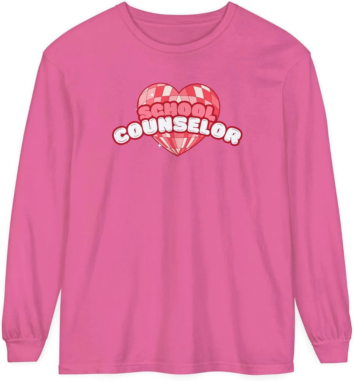Женская футболка с длинным рукавом Comfort Colors, Crunchberry