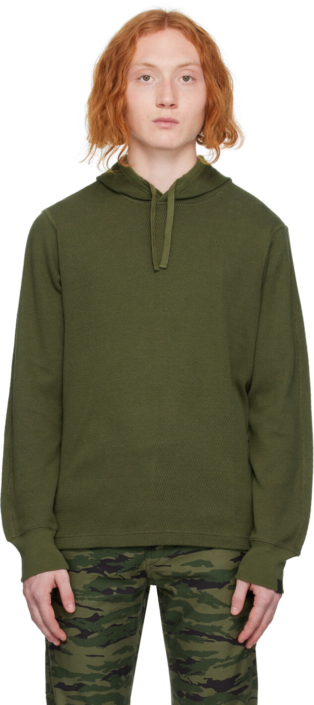 

Толстовка Collin цвета хаки rag & bone