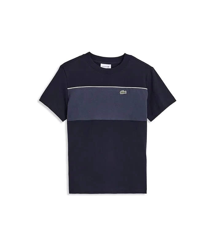 Футболка с цветными блоками Lacoste Kids, Merle