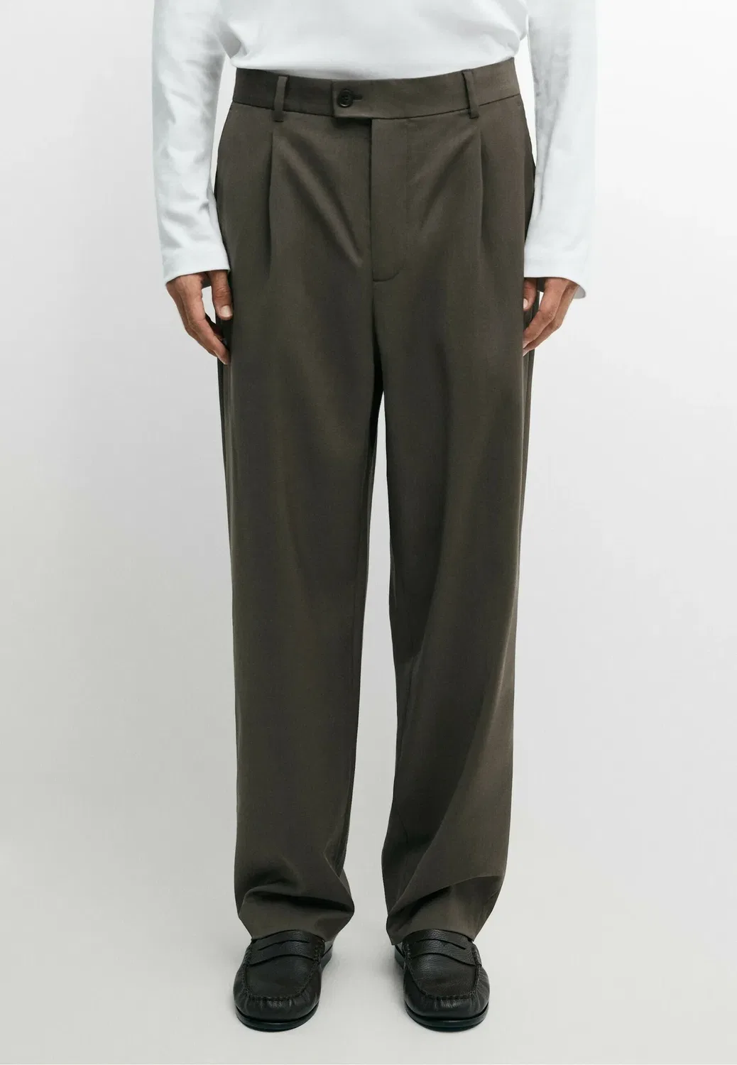 Брюки от костюма Massimo Dutti, Khaki