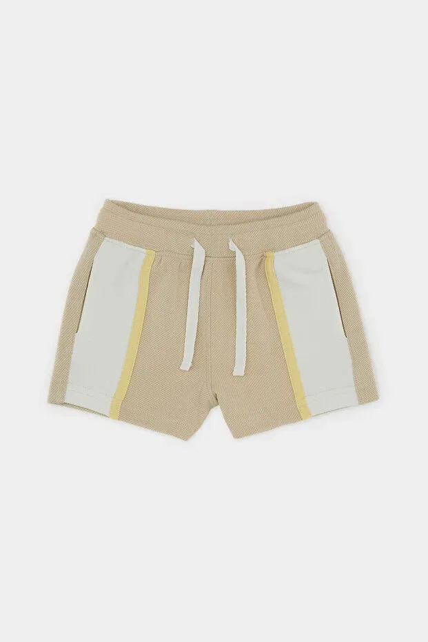 Детские шорты для девочек с завязками на поясе Panço, Beige