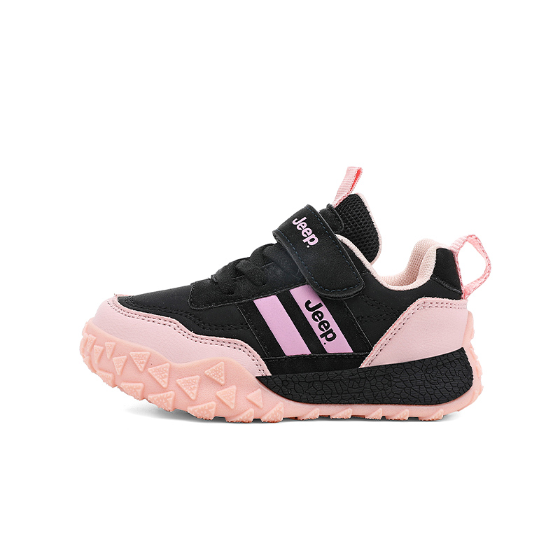 

Кроссовки для бега Running Collection Kids Jeep, черный розовый