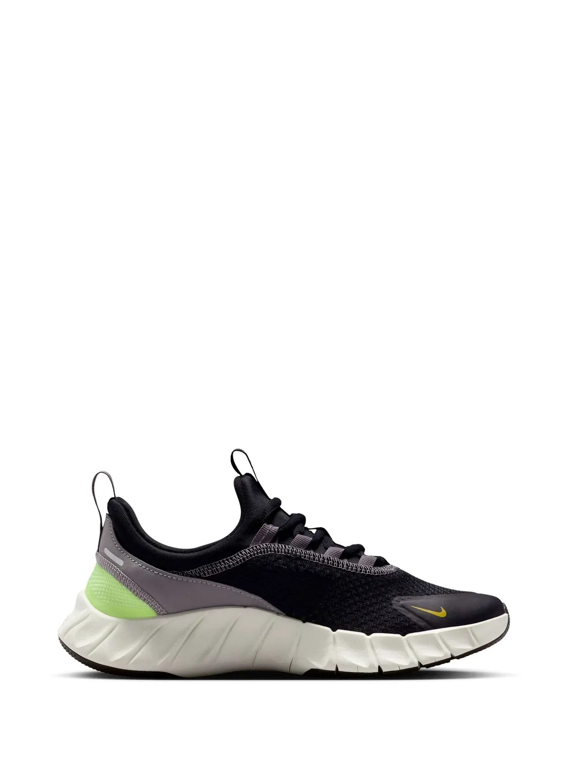 Кроссовки беговые Free Ride Nike, черно-зеленый — фото 3