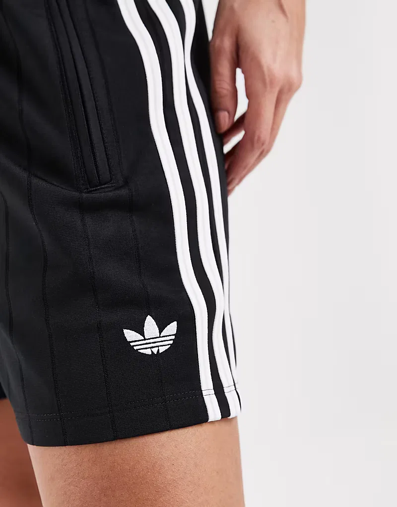 Шорты Adidas Originals Firebird в черную полоску — фото 4
