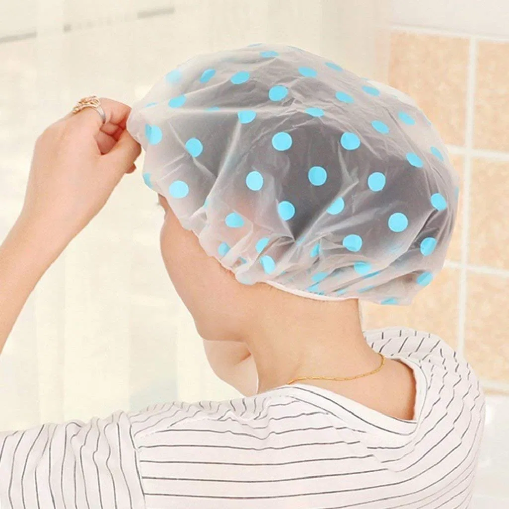 Шапочка для душа Polka Dot U-K Blue — фото 4