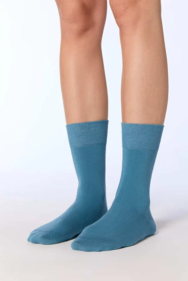 Детские носки из органического хлопка Gots Albero Natur, Sky Blue