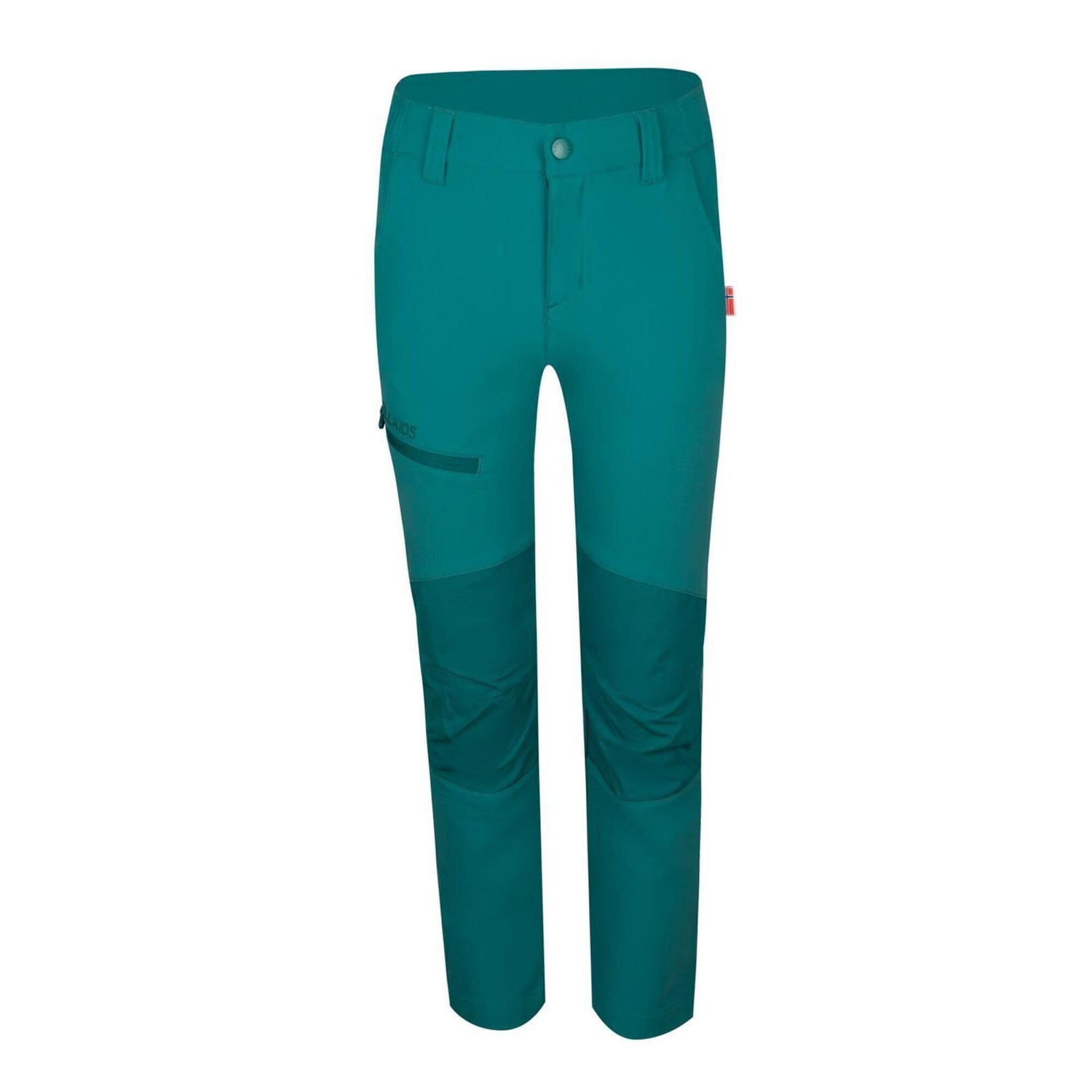 

Брюки Trollkids Softshell LYSEFJORD XT, бирюзово-зеленый