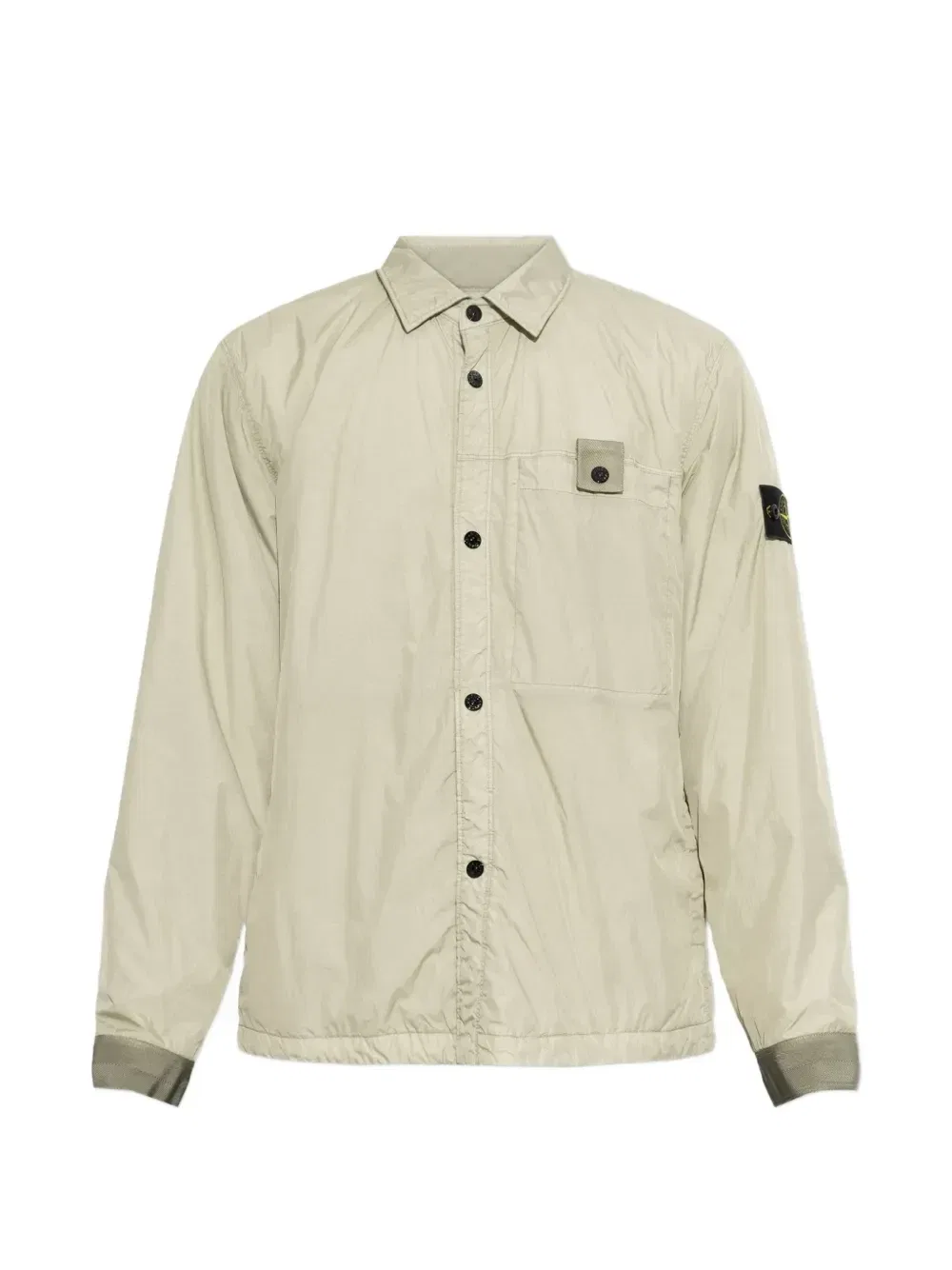 Ветрозащитная стеганая куртка-коуч Stone Island, бежевый