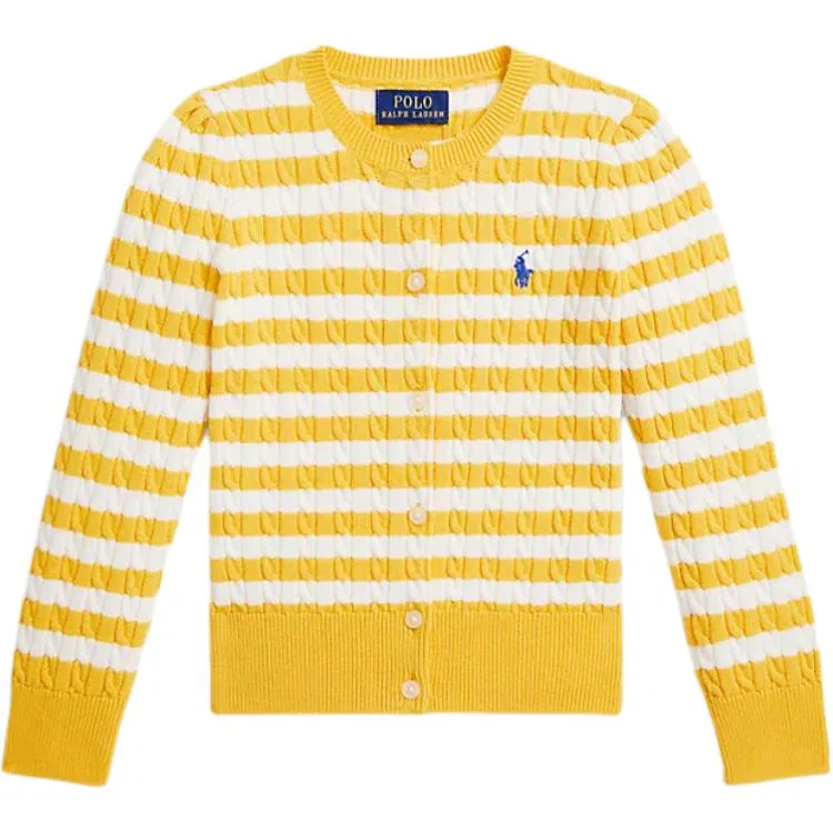 Детский свитер с длинным рукавом Polo Ralph Lauren, Racing Yellow
