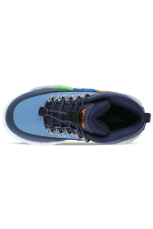 Детские ботинки для девочек с ортопедической стелькой Vicco Ellen Kids Club Shoes, Multicolor — фото 4