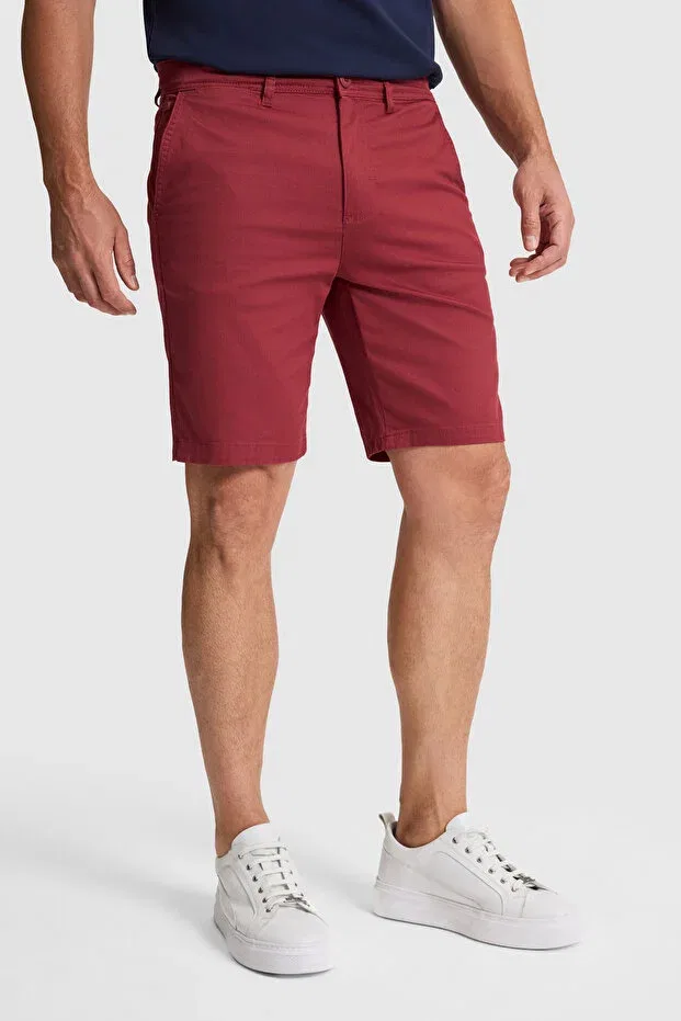 Мужские шорты хлопковые U.S. Polo Assn., Cherry — фото 4