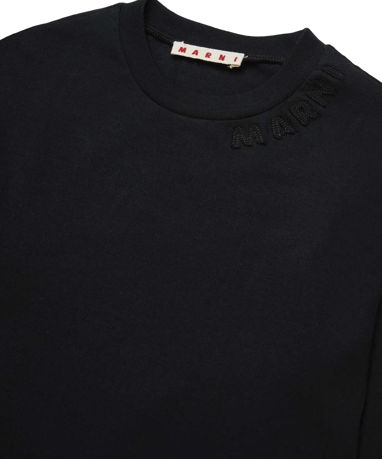 Детская футболка с коротким рукавом с принтом Color Logo MARNI, Light Blue — фото 3