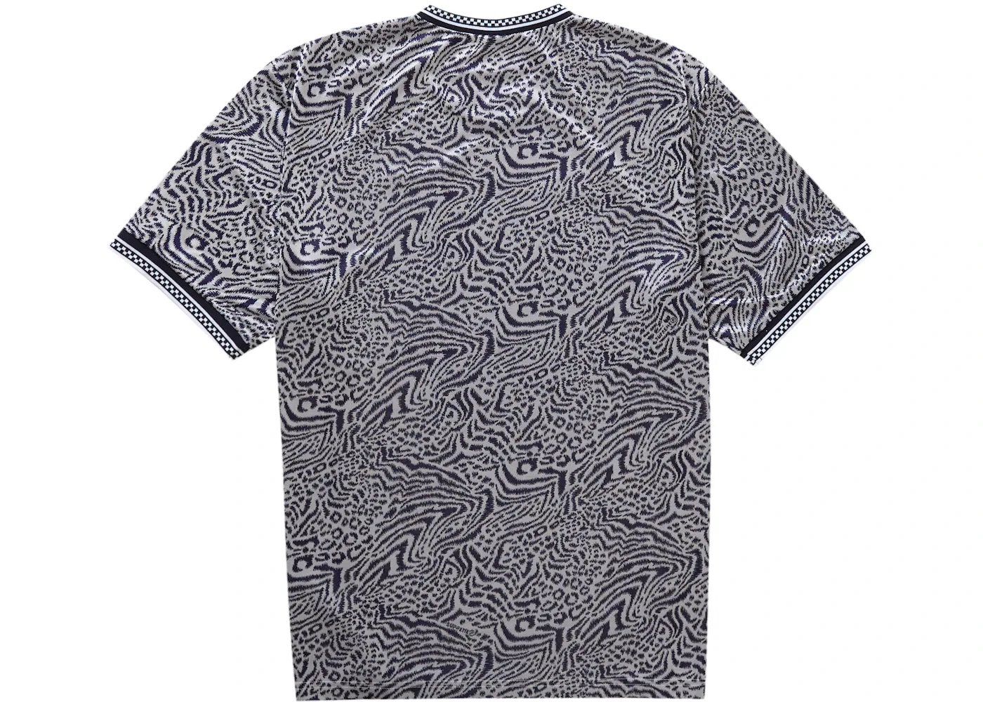 Мужская джерси с принтом Umbro Jacquard Animal Print Supreme, Navy — фото 2