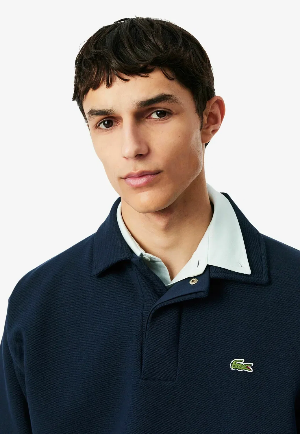 Толстовка Lacoste, Bleu Nuit — фото 4