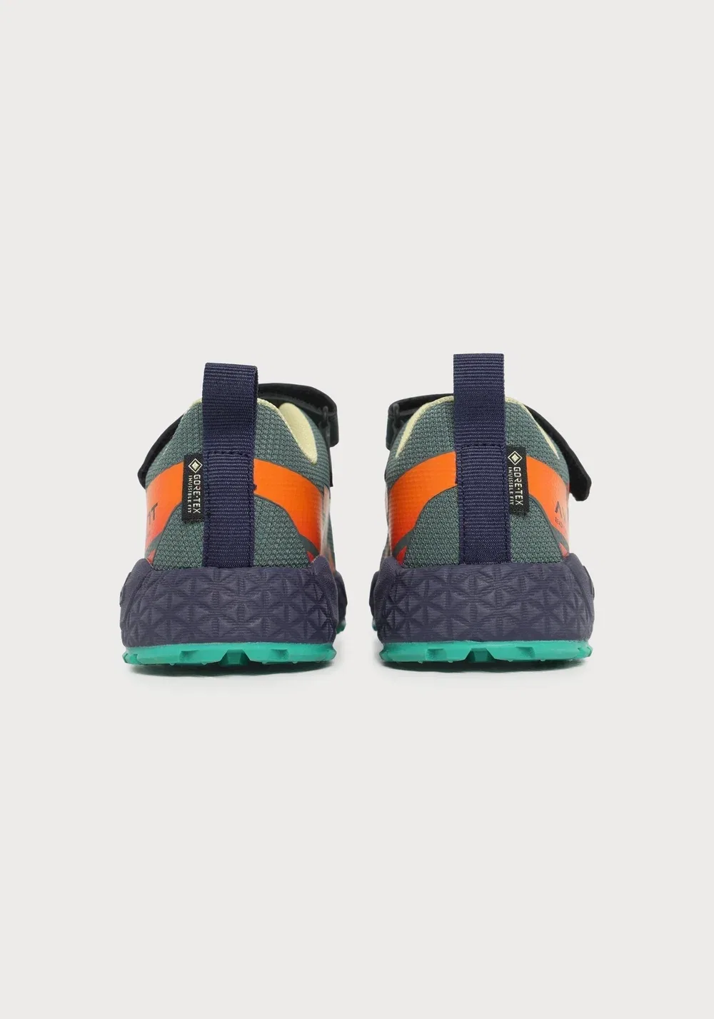 Кроссовки Goretex B&G Storm GTX 24190 Primigi, Forest Green/Orange — фото 3