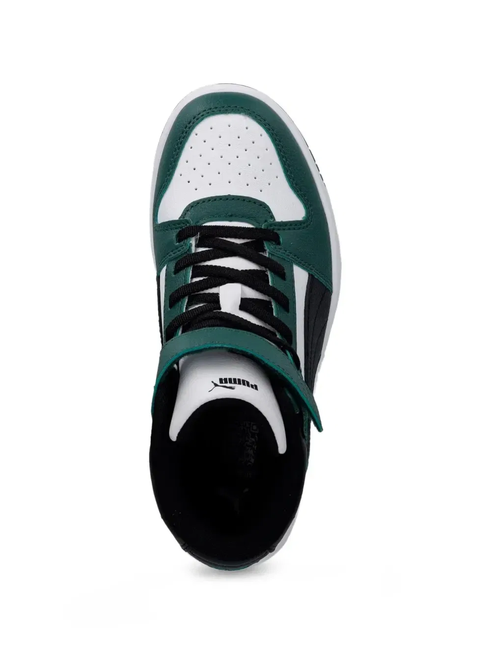 Кроссовки Rebound Slam с высоким берцем Puma Kids, зеленый — фото 4