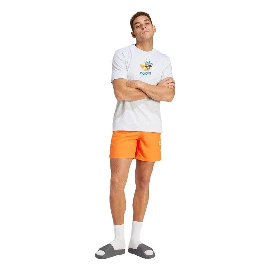 Спортивные шорты adidas ORI 3S SH, Оранжевый — фото 3