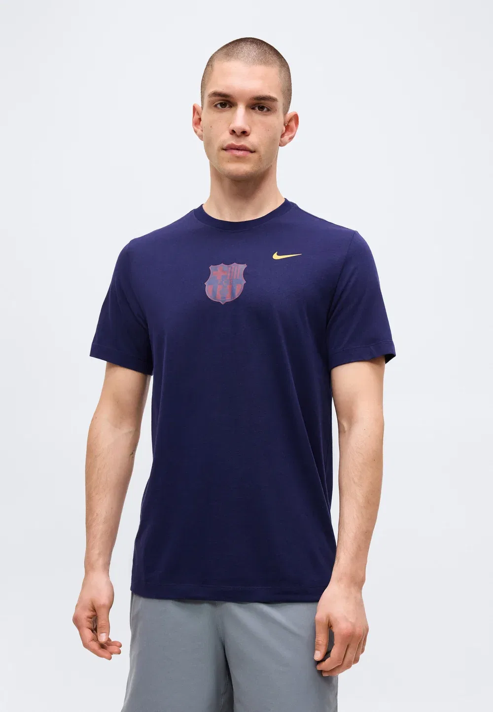 Футболка FCB City - клубная одежда Nike Performance, Blackened Blue