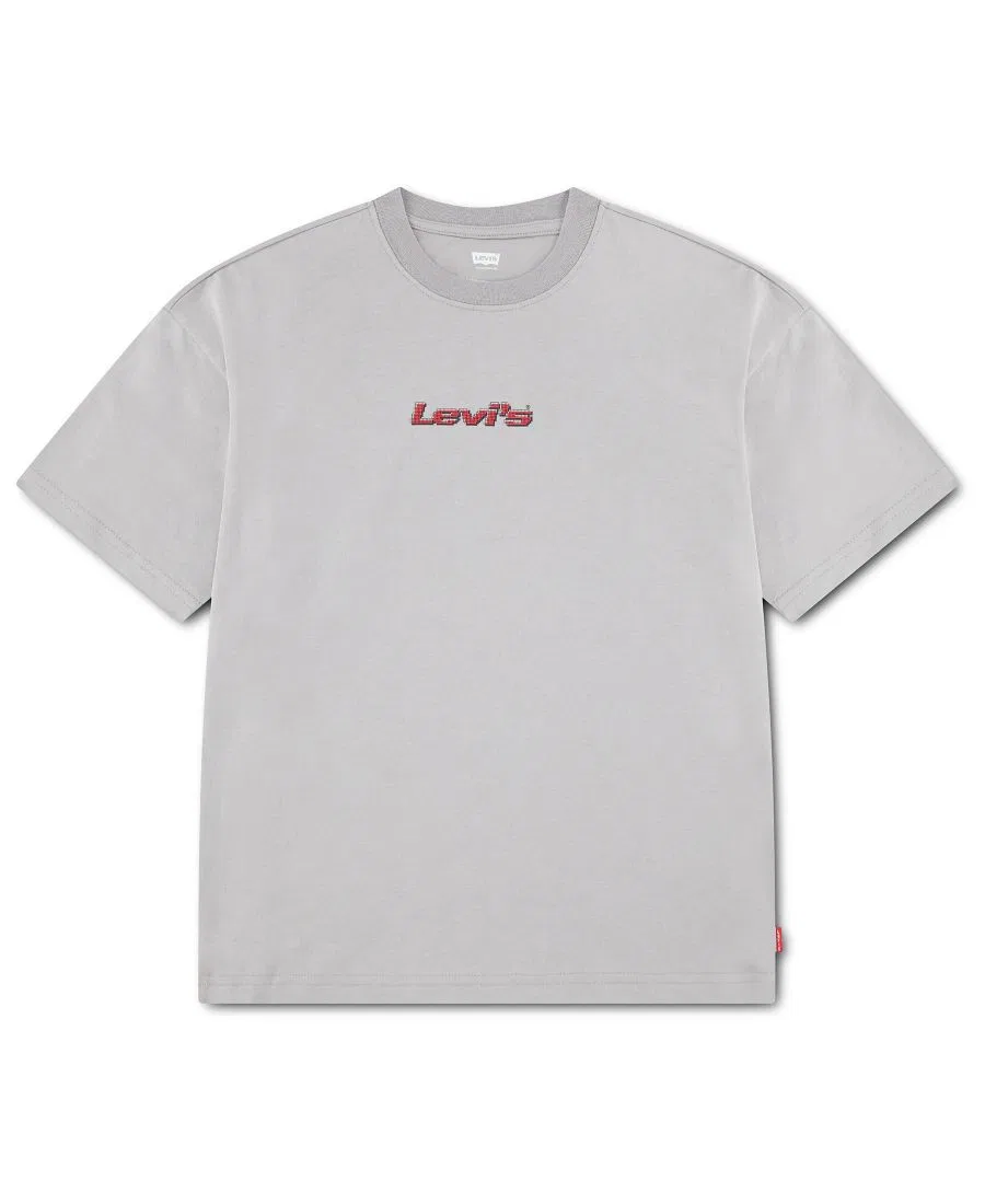 Футболка с коротким рукавом Pixelated Bear Levi's, Ghost Gray