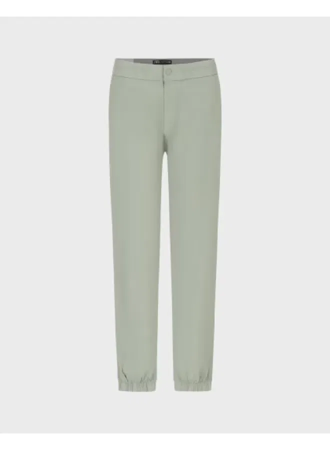 Брюки зауженные Zara, изумрудный