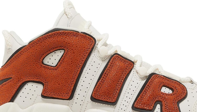 Кроссовки Nike Wmns Air More Uptempo 'Basketball Leather', белый — фото 3