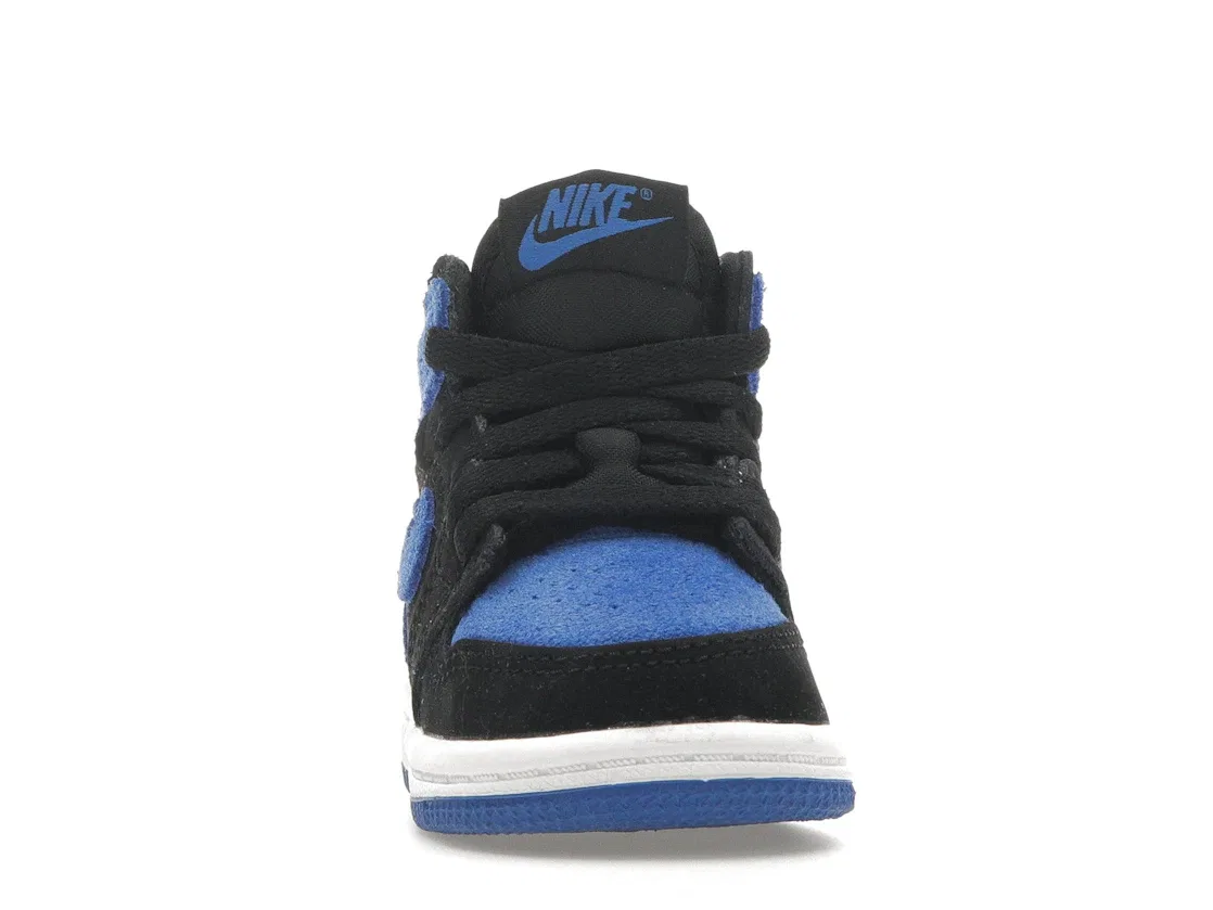 Детские кроссовки Lifestyle с высоким верхом Jordan 1 Retro High OG Royal Reimagined Jordan, Black/Royal Blue/White — фото 2