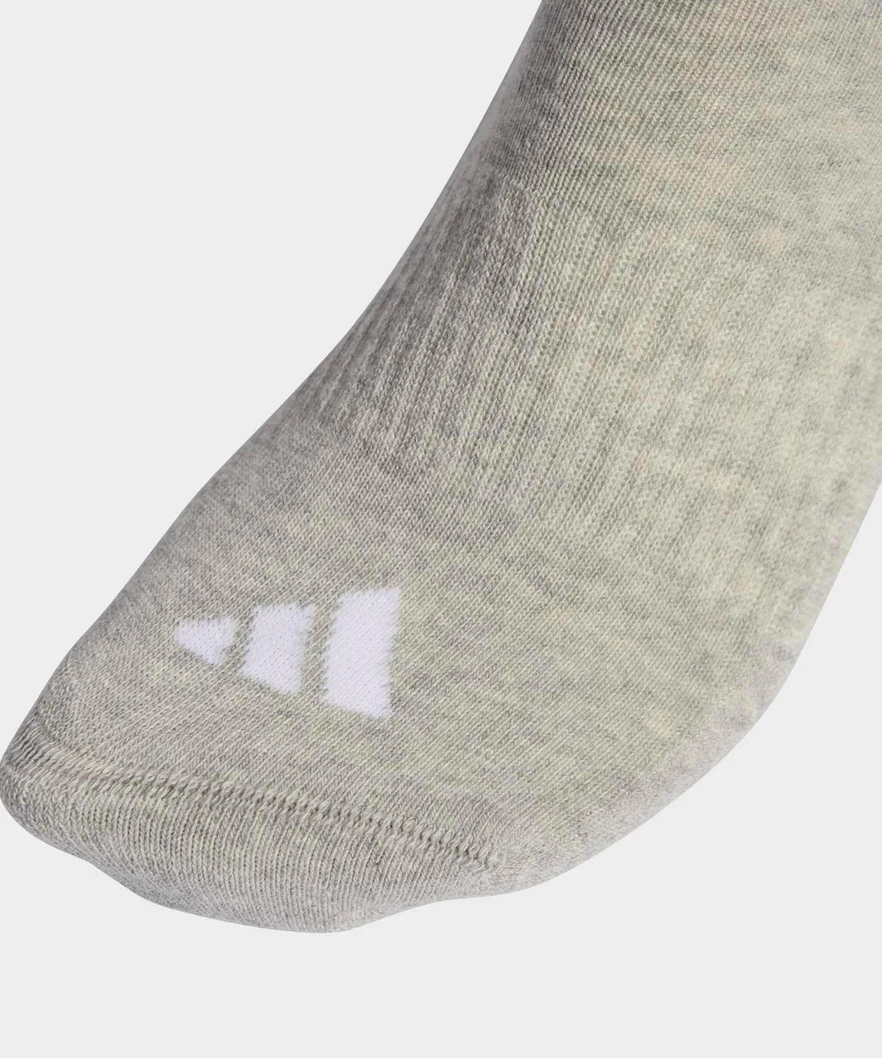Мужские/Женские носки-крю с принтом, комплект из 3 пар Adidas, Gray — фото 3
