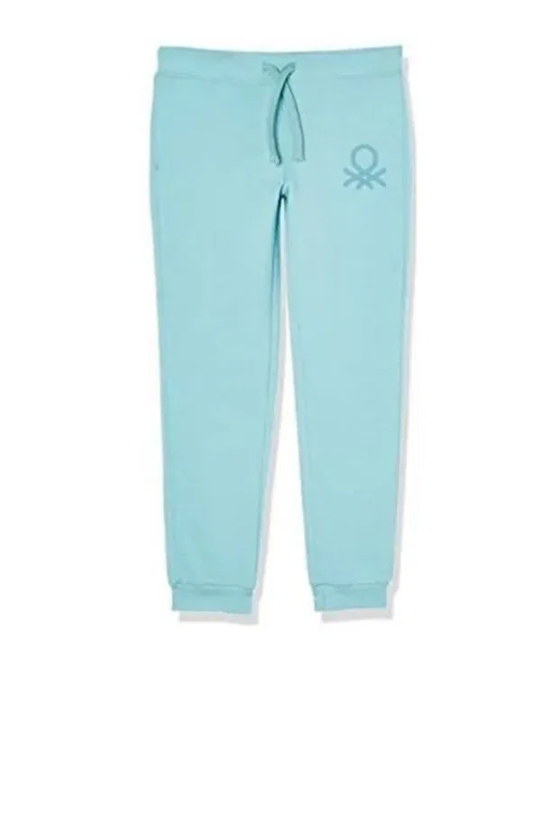 Детские спортивные штаны для девочек хлопковые Benetton, Blue