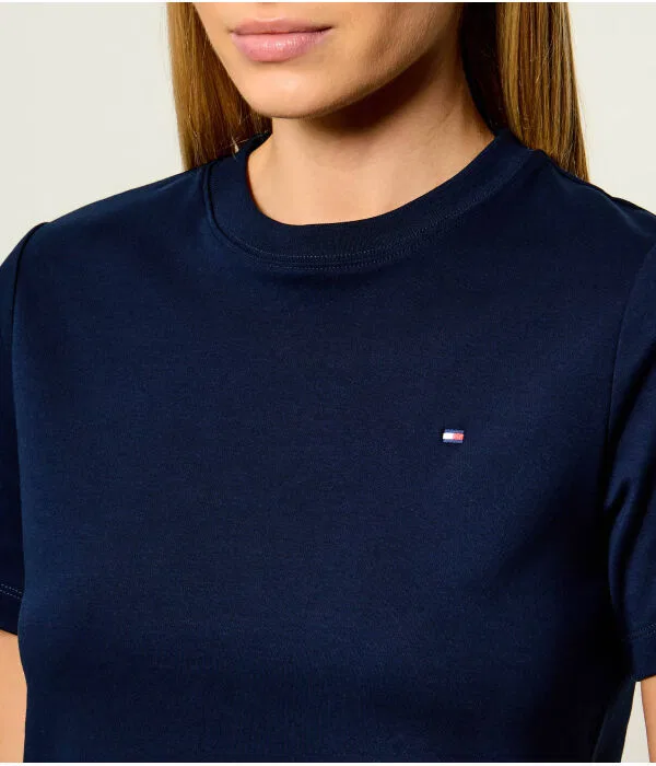 Женская футболка с коротким рукавом Tommy Hilfiger, Blu Marino — фото 4