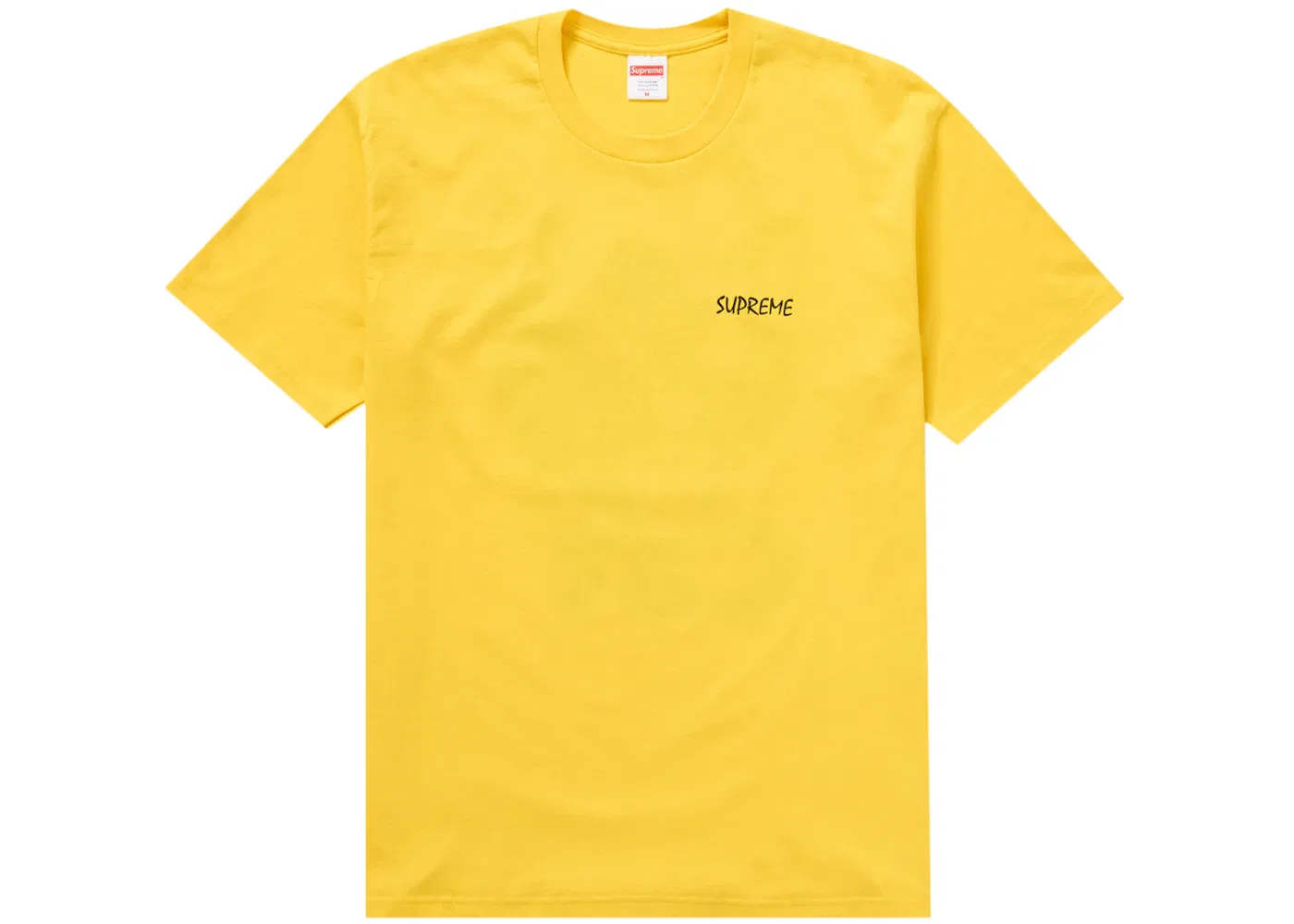 Мужская футболка с принтом Tee (SS24) Supreme, Yellow — фото 2