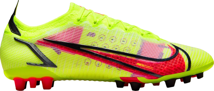 Бутсы Nike Mercurial Vapor 14 Elite AG 'Motivation Pack', желтый - фото