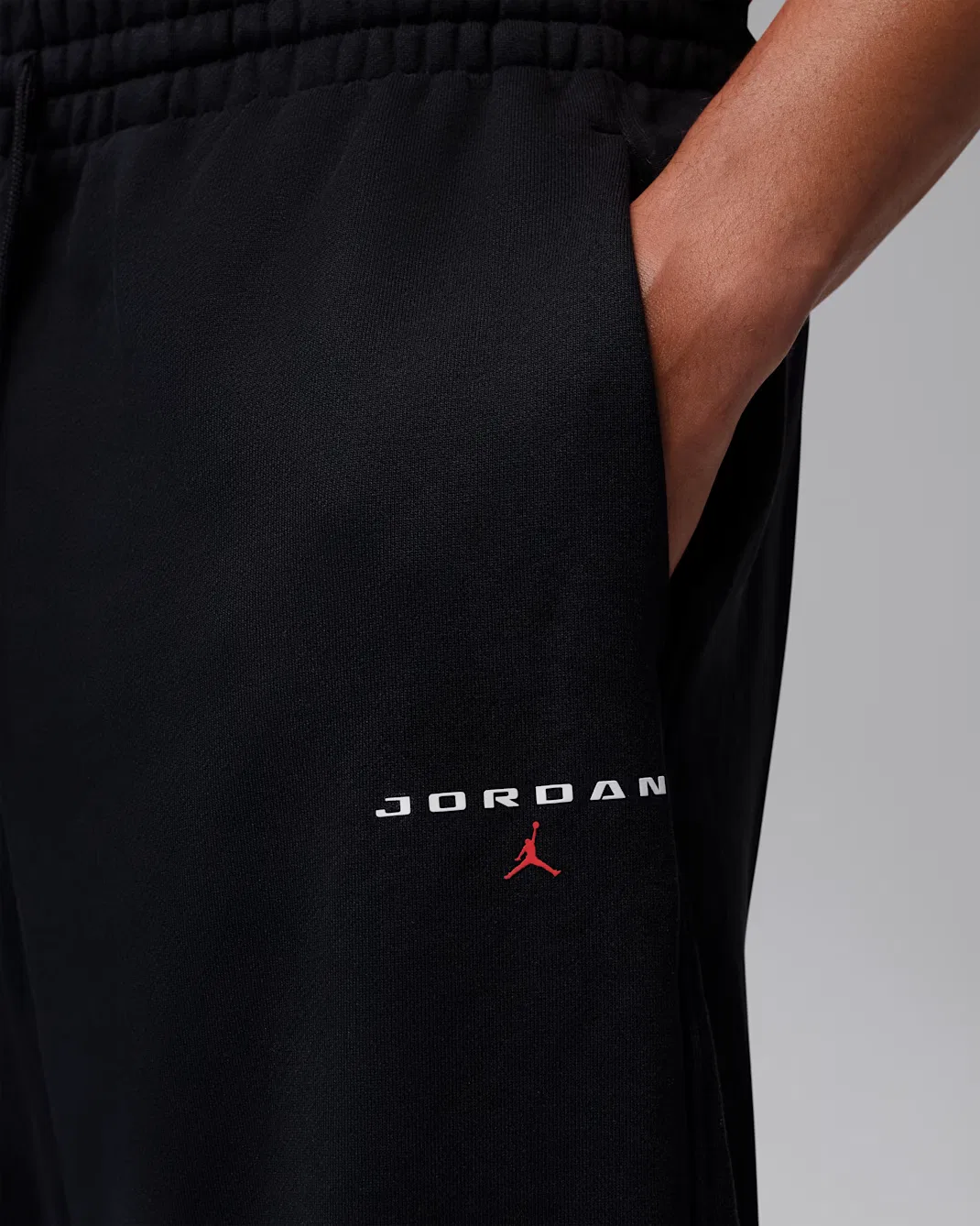 Мужские брюки Jordan Flight Fleece, Black — фото 3