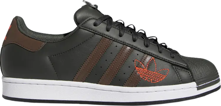 

Кроссовки Adidas Superstar 'Legend Earth Brown', черный
