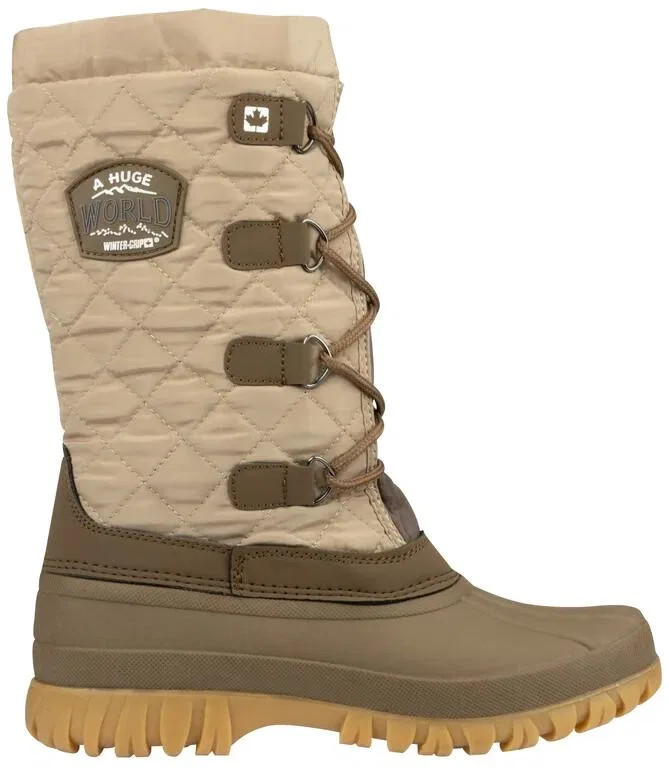 Детские зимние ботинки Winter Wanderer Winter-Grip, Braun Kaschmirbeige